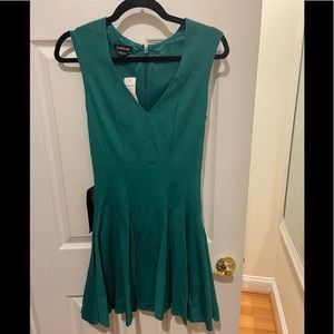 NWT BEBE green dress